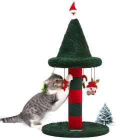 31 Inch Christmas Style Cat Scratch Post