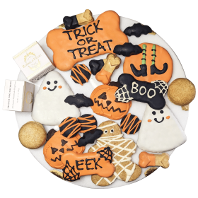 Halloween Themed Dog Treats Gift Box