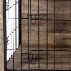 Dog Crate Furniture , Medium Wooden Dog Crate with Double Doors, Dog Furniture, Indoor Dog Kennel, Medium