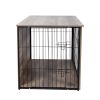 Dog Crate Furniture ,Wooden Dog Crate with Double Doors, Dog Furniture, Indoor Dog Kennel,